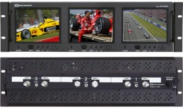 RX-563A : 2 Composite Video Inputs and 1 Audio Input per Screen
