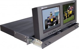 dx-802al dual 8 inch in 1u drawer