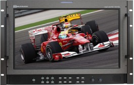RX-1701HDL : Rackmounted Dual Link 3G Widescreen 17 Inch Audio and Video Monitor with SD/HD-SDI, De-embedded Audio