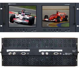 RX-802A : 2 Composite Video, 1 S-Video, 1 VGA and 1 Analog Audio per screen