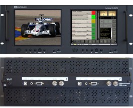 RX-802TA : 2 Composite Video inputs, 1 VGA and 1 Analog audio input per screen