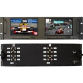 RX-702HD : 1 HD-SDI Input with loop out, 1 HDMI, 1 Composite, 1 Y Pr Pb, with de-embedded audio