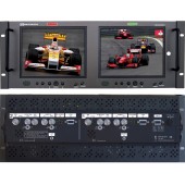 RX-802SDI : 1 SD-SDI input, 1 Composite video input, 1 S-Video, 1 VGA and 1 Analog Audio input per screen