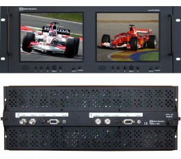 RX-802A : 2 Composite Video, 1 S-Video, 1 VGA and 1 Analog Audio per screen